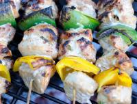 Grillspett med fläskfilé